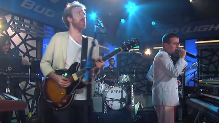 Hot Chip Breeze Through 'How Do You Do?' on 'Kimmel'