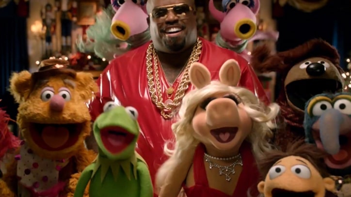 Cee Lo Crashes Muppets Holiday Party