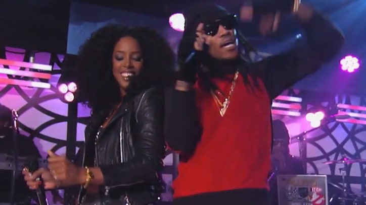 Future Hits 'Kimmel' With Kelly Rowland