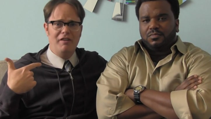 Rainn Wilson, Craig Robinson Spoof Angus T. Jones 'Filth' Video