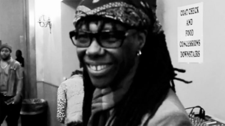 Chic's Nile Rodgers Toasts Fans in 'We Are Family' - Premiere