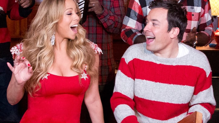 Jimmy Fallon Joins Mariah Carey on 'All I Want for Christmas Is You'