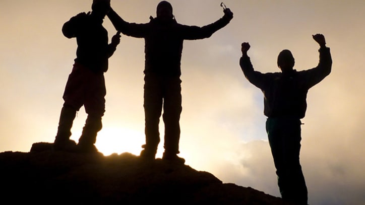 Mark Foster and Kenna Reach Top of Mt. Kilimanjaro