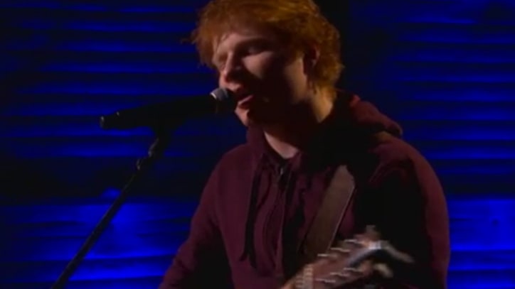 Ed Sheeran Builds 'Lego House' on 'Conan'