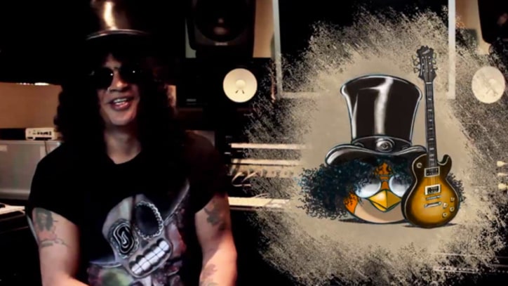 Slash Records Theme for 'Angry Birds Space'