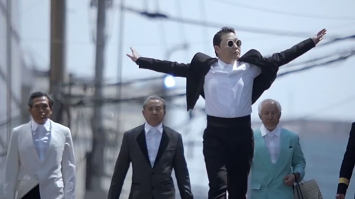 Psy Debuts New 'Gentleman' Video at Stadium Concert