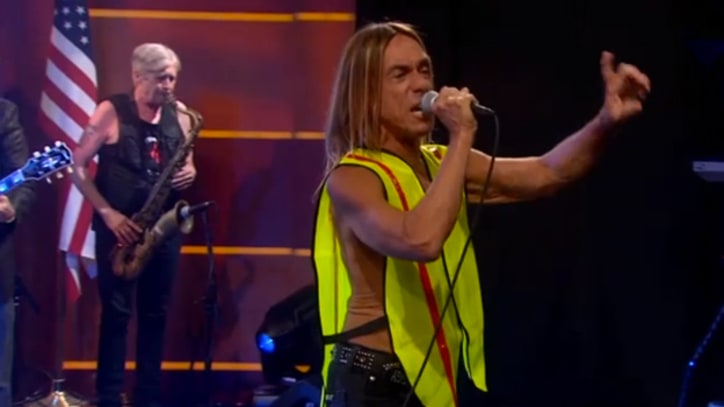 Iggy and the Stooges Pound Through 'Job' on 'Colbert'