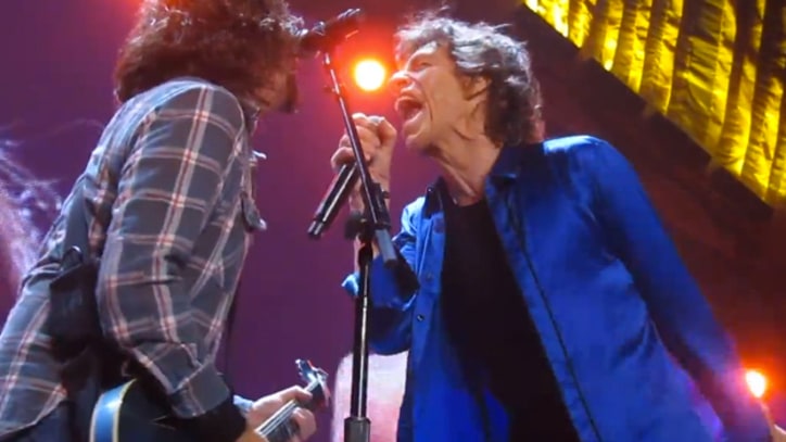 Dave Grohl Joins the Rolling Stones Onstage in Anaheim