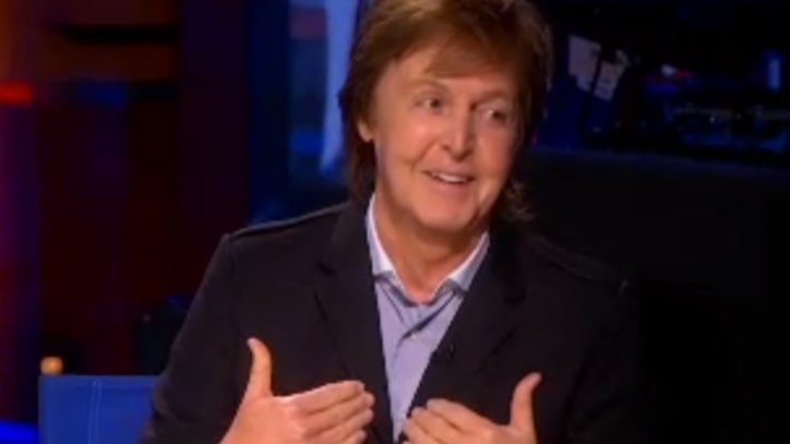 Paul McCartney Takes Over 'Colbert Report'