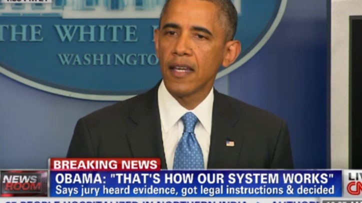 Obama Reacts to Zimmerman Verdict