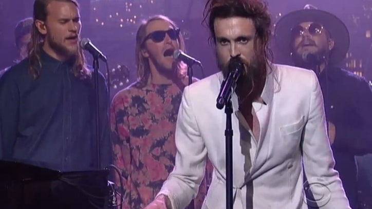Edward Sharpe and the Magnetic Zeros Soar on 'Letterman'