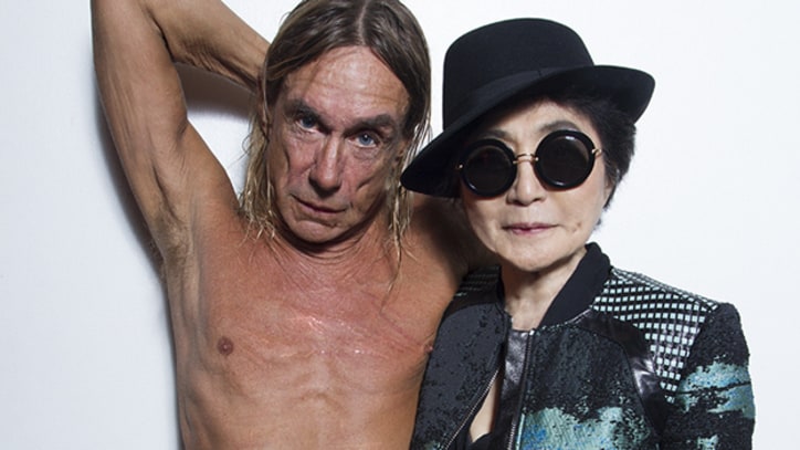 Yoko Ono and Iggy Pop Team on 'Waiting for the D Train' Live