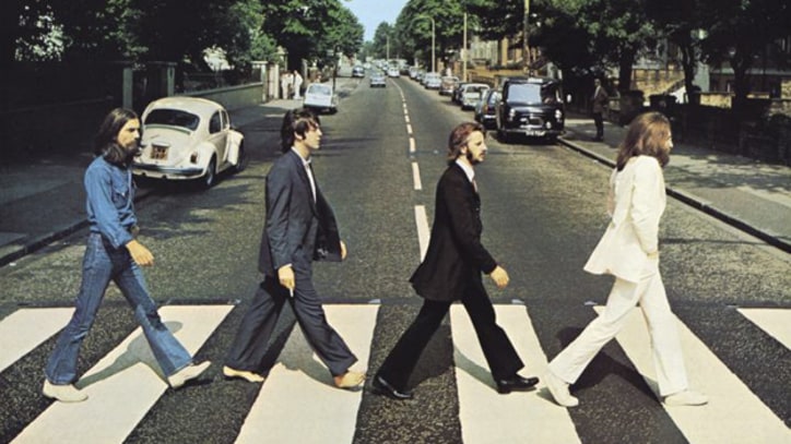 Beatles Fans Swarm Abbey Road for 44th Anniversary