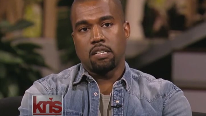 Kanye West Gushes About 'Joy' Kim Kardashian on 'Kris'