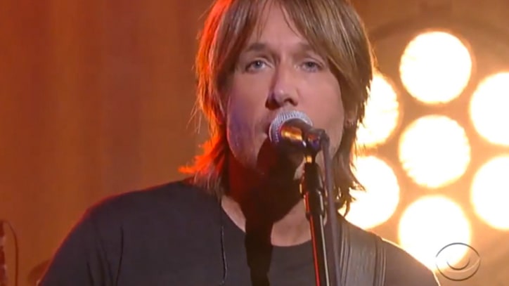 Keith Urban Offers Up 'Good Thing' on 'Letterman'