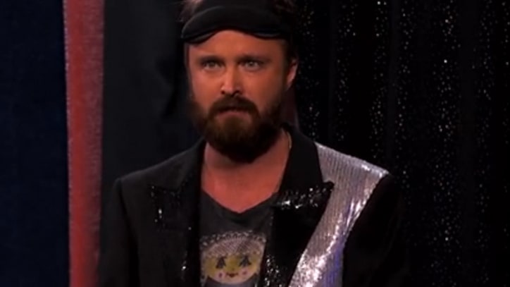 Aaron Paul Shows Off Hidden Talent on 'Kimmel'