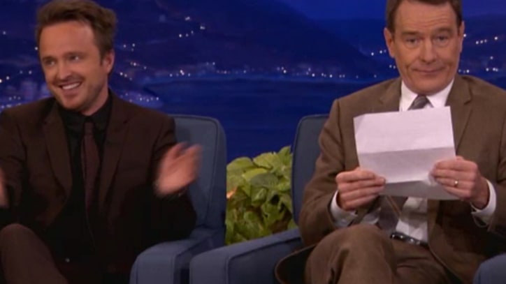 'Breaking Bad' Cast Takes Over 'Conan'
