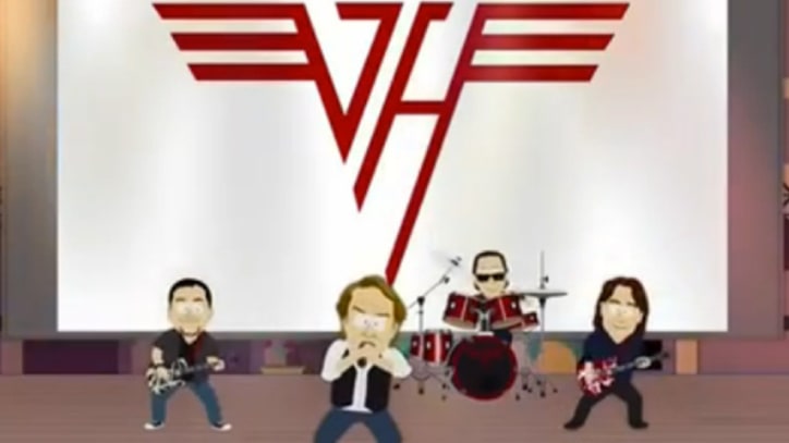 Van Halen Symbolize World Peace on 'South Park'