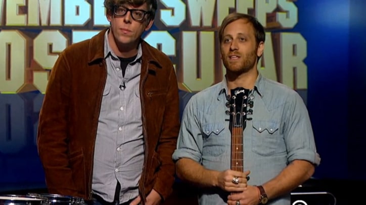 Black Keys Surprise Stephen Colbert for Prostate Bit