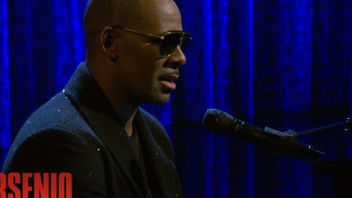 R. Kelly Sings 'Soldier's Heart' for Nelson Mandela on 'Arsenio'