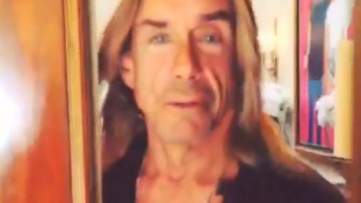 Iggy Pop Has an Incredibly Strange Christmas Greeting