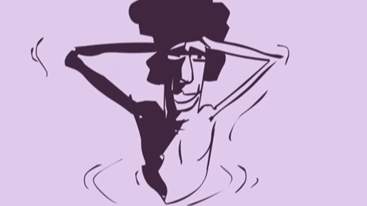 Jimi Hendrix Gets Animated Over Swimming Pools, 'Psychedelic Music'