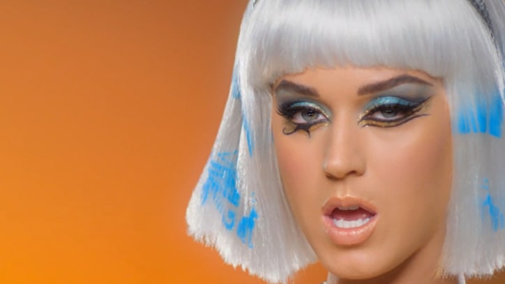 Katy Perry and Juicy J Walk Like Egyptians in 'Dark Horse' Video