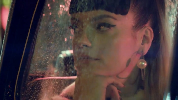 Lily Allen Dresses as Hot Dog, Fights With Cop in 'Our Time' Video