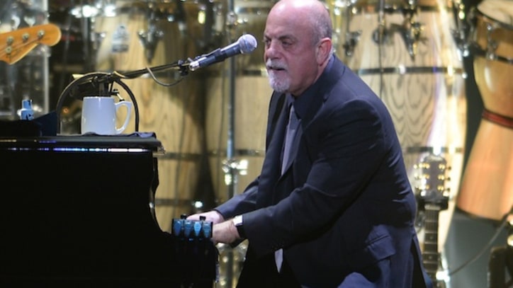 Billy Joel Rocks 'You Shook Me All Night Long' With Brian Johnson