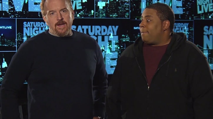 Louis C.K. Reveals His True Identity in 'SNL' Promos