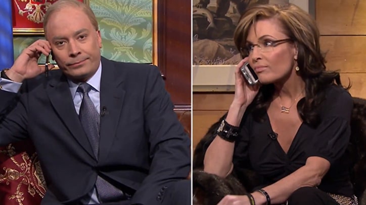 Sarah Palin, Jimmy Fallon Mock Putin on 'Tonight Show'