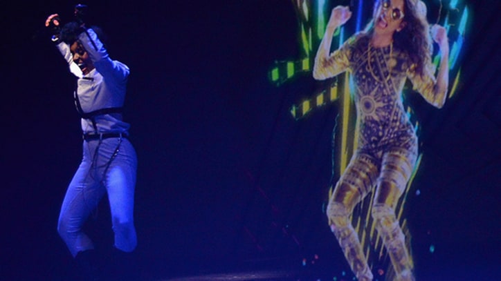 Watch Janelle Monae and M.I.A.'s Hologram Stage Duet
