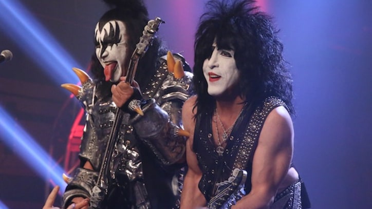 Kiss Fire Up 'The Tonight Show'