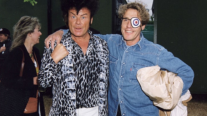 Flashback: See Gary Glitter Nearly Knock Roger Daltrey's Eye Out