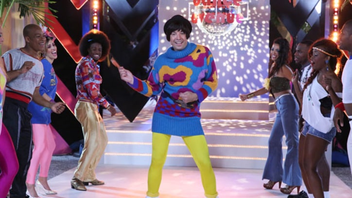 Jimmy Fallon, the Roots Groove on 'Tonight Show' Dance Line Sketch