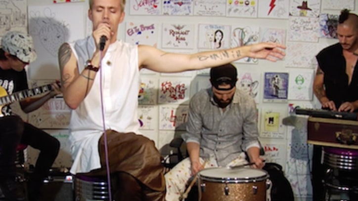 Semi Precious Weapons Strip Down for Yahoo Music