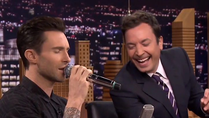 Adam Levine Destroys Jimmy Fallon in Musical Impressions Game