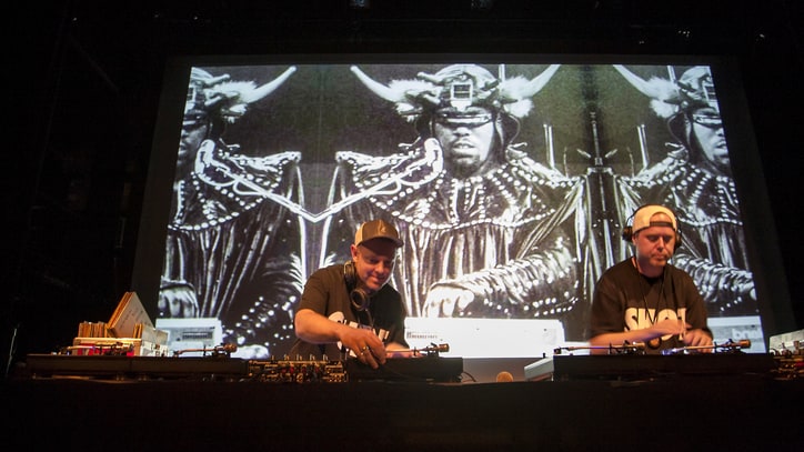 DJ Shadow and Cut Chemist Spin Afrika Bambaataa's Genre-Making Vinyl Collection