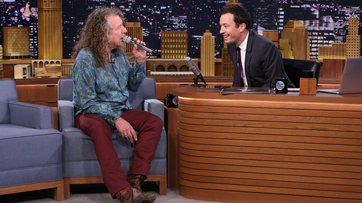 Robert Plant Goes Doo-Wop With Jimmy Fallon on