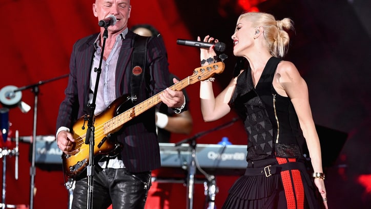 Watch Sting Sing 'Message in a Bottle' With No Doubt at Global Citizen Festival