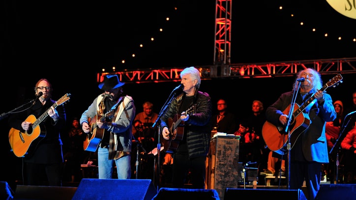 Flashback: CSNY Briefly Make Peace at the 2013 Bridge School Benefit