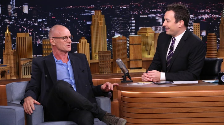 Sting Records 'Message in a Bottle' Parody for 'Tonight Show' Fan's Voicemail