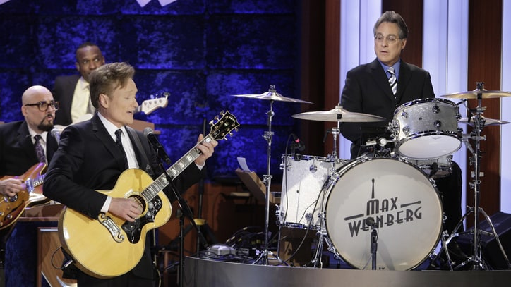 Watch Conan O'Brien and Max Weinberg Reunite on 'Conan'