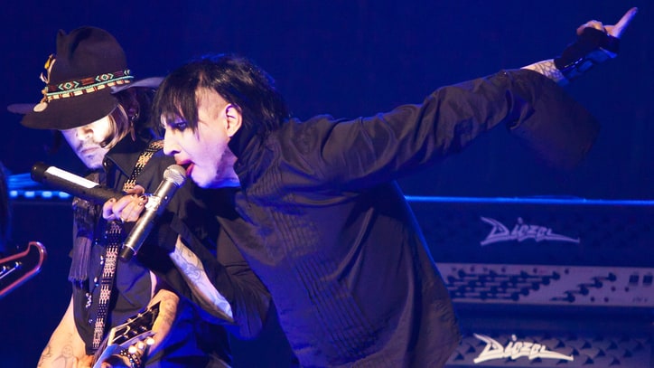 Watch Johnny Depp Join Marilyn Manson for 'The Beautiful People'