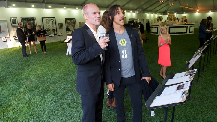 Bruno Mars Goes Full Wedding Band at Flea's Music School Benefit