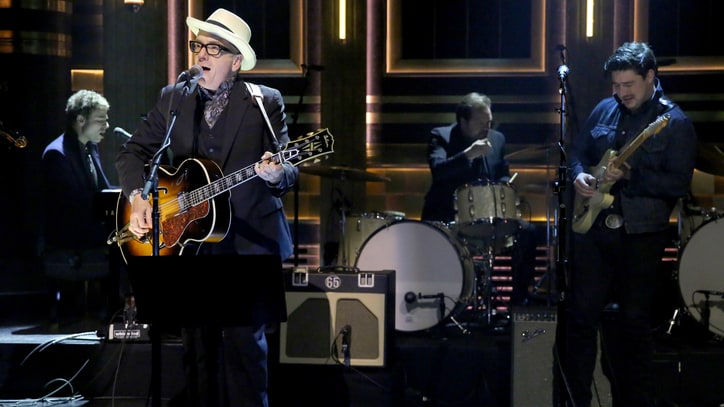 Elvis Costello and the New Basement Tapes Get 'Lost on the River' on 'Fallon'