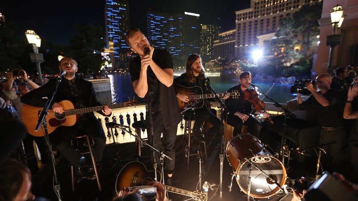 Watch Imagine Dragons Surprise a Crowd on a Vegas Street