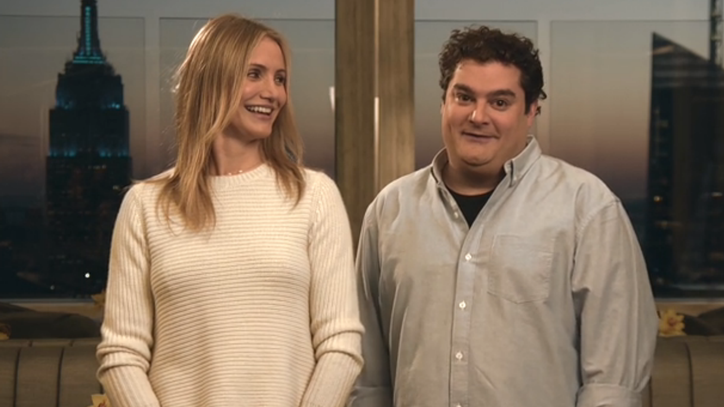 Cameron Diaz Refutes Bobby Moynihan's Romantic Claims in 'SNL' Promo