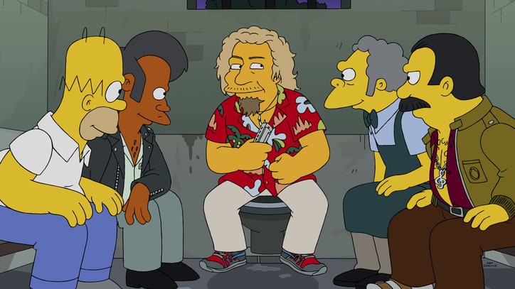 Watch an Exclusive Preview of Sammy Hagar on 'The Simpsons'