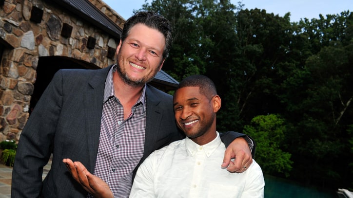 Watch Usher Put Killer R&B Spin on Blake Shelton's 'Neon Light' and 'Home'